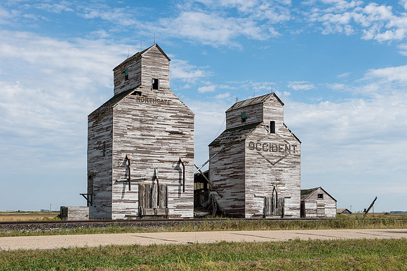 Old Grain Elevator, Northgate, North Dakota