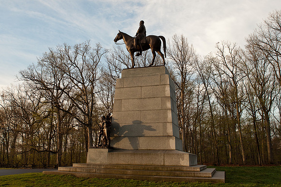 Virginia Memorial at Sunrise, Gettysburg