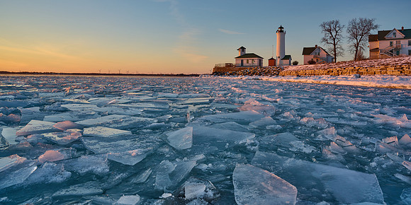 Sunset at Tibbet's Pt, 2/1/2025