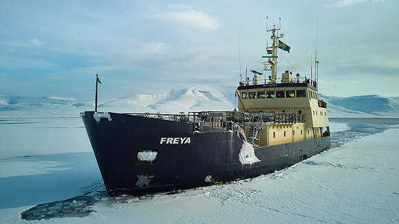 MS Freya, Isfjorden (Courtesy Yves Adams)